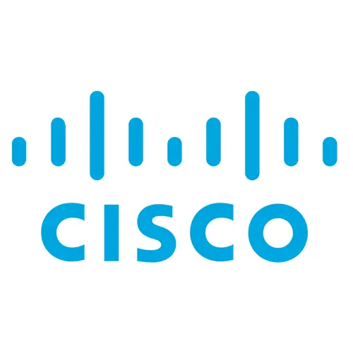 Logo de Cisco, fabricante tecnológico de equipamiento de red y conectividad.